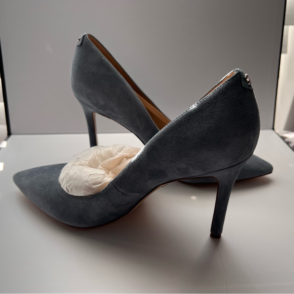 Sam Edelman Light Blue Suede Women's Heels